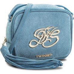 Listonoszki damskie: Torebka TWINSET – Mini Tracolla OS8TEB Blue Sto 00077