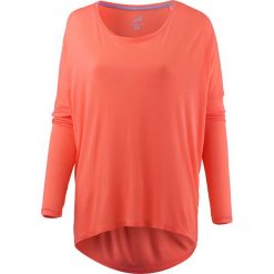 Koszulka w kolorze pomarańczowym. Pomarańczowe koszulki damskie Street & Sports Wear, s, bez wzorów, z wiskozy, z okrągłym kołnierzem, z długim rękawem. W wyprzedaży za 55,95 zł.