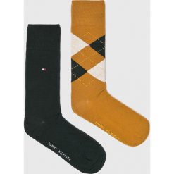 Tommy Hilfiger - Skarpety (2-pack). Szare skarpetki męskie TOMMY HILFIGER, z bawełny. Za 54,90 zł.