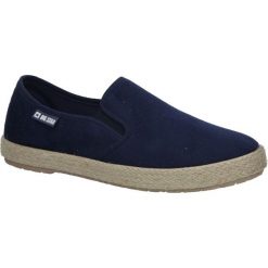 Granatowe espadryle slip on Big Star AA274821. Szare espadryle damskie marki Tamaris, z materiału. Za 59,99 zł.