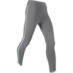 Legginsy sportowe ze stretchem, dł. 7/8, Level 1 bonprix dymny szary melanż. Szare legginsy we wzory bonprix. Za 37,99 zł.