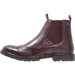 Botki męskie: Base London BOSWORTH Botki bordo