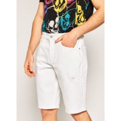 Szorty jeansowe Calvin Klein Jeans Denim J30J314643. Białe spodenki i szorty męskie Calvin Klein Jeans, m, bez wzorów, z elastanu. Za 349,00 zł.