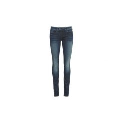 Jeansy slim fit G-Star Raw MIDGE ZIP. Niebieskie jeansy damskie marki G-Star RAW, bez wzorów, z jeansu. Za 639,20 zł.