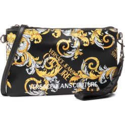 Torebka VERSACE JEANS COUTURE - E1VZABTX 71586 M27. Czarne listonoszki damskie Versace Jeans Couture, na imprezę, bez wzorów, z jeansu, bez dodatków. Za 569,00 zł.