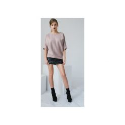 Bluzy damskie: WEŁNIANA BLUZA POWDER PINK