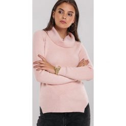 Różowy Golf Doonside. Różowe swetry damskie other, m, bez wzorów, bez rękawów, bez kaptura. Za 79,99 zł.