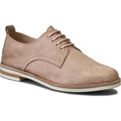 Oxfordy CAPRICE - 9-23200-28 Rose Suede 512. Różowe jazzówki damskie marki Caprice, ze skóry, eleganckie, na obcasie. W wyprzedaży za 199,00 zł.
