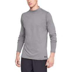 Under Armour ColdGear® Armour Koszulka Szary. Szare podkoszulki męskie Under Armour, xl, bez wzorów, z elastanu, bez kołnierzyka, długie. Za 257,95 zł.