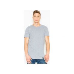 Koszulka V025 Szary. Szare koszulki męskie VISENT, s, bez wzorów, bez kołnierzyka, bez rękawów. Za 89,00 zł.