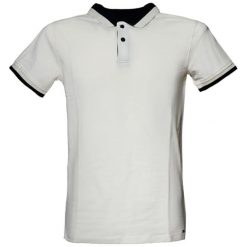 Koszulka polo w kolorze kremowym. Niebieskie koszulki męskie Pepe Jeans, Mexx, Pierre Cardin, xxl, bez wzorów, z bawełny, bez rękawów. W wyprzedaży za 109,95 zł.