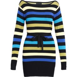 Czarna Sukienka Never See. Czarne sukienki dzianinowe Born2be, l, oversize. Za 39,99 zł.