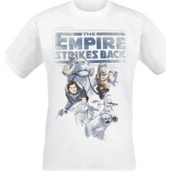 T-shirty męskie z nadrukiem: Star Wars Episode 5 – das Imperium schlägt zurück – Hoth Adventures T-Shirt biały