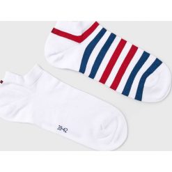 Tommy Hilfiger - Skarpety (2-pack). Białe skarpetki męskie marki TOMMY HILFIGER, z bawełny. Za 39,90 zł.
