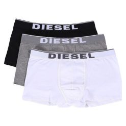 Diesel bokserki męskie 3 pack Damien S wielokolorowe. Bokserki męskie Diesel, bez wzorów, z bawełny. Za 189,00 zł.