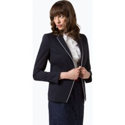 Apriori - Blezer damski, niebieski. Niebieskie bolerka i narzutki damskie Apriori, bez wzorów, bez rękawów. Za 299,95 zł.