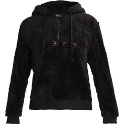 Bluzy rozpinane damskie: Obey Clothing DOLORES Bluza z kapturem black