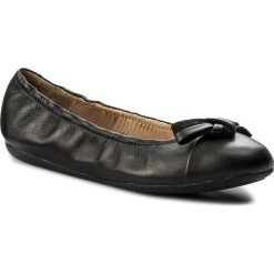 Baleriny GEOX - D Lola 2Fit A D723DA 085SD C9999 Black. Czarne baleriny damskie marki Geox, na co dzień, bez wzorów, ze skóry, klasyczne, bez obcasa, bez zapięcia. W wyprzedaży za 239,00 zł.