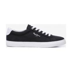 Pepe Jeans Kenton Tenisówki Czarny. Czarne trampki męskie Pepe Jeans, bez wzorów, z jeansu, bez zapięcia. Za 240,95 zł.