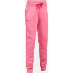 Chinosy chłopięce: Under Armour Spodnie dziecięce Favorite Fleece Jogger różowe r. L (1289972-692)