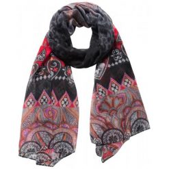 Desigual Chusta Damska Czarna New Freya. Czarne chusty damskie Desigual. Za 149,00 zł.