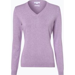 Swetry klasyczne damskie: brookshire – Sweter damski, lila