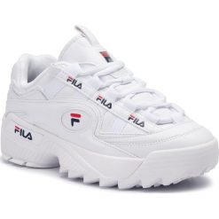 Sneakersy FILA - D-Formation Men 1CM00489.125 White/Fila Navy/Fila Red. Białe sneakersy męskie Fila, bez zapięcia. Za 519,00 zł.