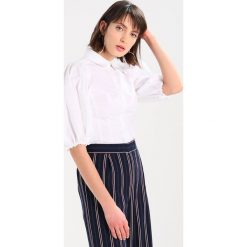 Koszule wiązane damskie: Karen Millen FITTED BALOON Koszula white