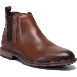 Sztyblety BIG STAR - EE174393 Brown. Pomarańczowe sztyblety męskie BIG STAR, ze skóry ekologicznej, bez zapięcia. W wyprzedaży za 229,00 zł.