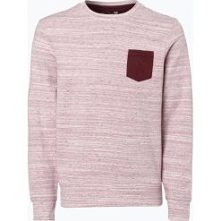 Bluzy męskie: DENIM by Nils Sundström – Męska bluza nierozpinana, różowy