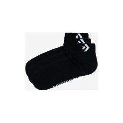 Converse 3-pack Skarpetki Czarny. Czarne skarpetki damskie Converse, bez wzorów, z elastanu. Za 42,95 zł.