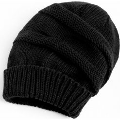 Czapki zimowe damskie: Czapka „Birte”, oversize bonprix czarny