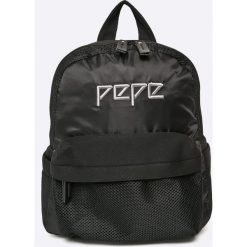 Pepe Jeans - Plecak. Czarne plecaki damskie marki Pepe Jeans, z jeansu. W wyprzedaży za 199,90 zł.