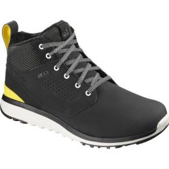 Salomon Buty Męskie Utility Freeze Cs Wp Black/Black/Empire Yellow 46.0. Żółte buty zimowe sportowe męskie Salomon, bez zapięcia. W wyprzedaży za 459,00 zł.