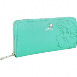 Ariel - Mała Syrenka Loungefly - Arielle Portfel zielony (Mint). Zielone portfele damskie Ariel - Mała Syrenka, z motywem z bajki. Za 164,90 zł.
