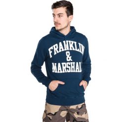 Franklin & Marshall Bluza Niebieski. Niebieskie bluzy męskie s, z nadrukiem, z bawełny. Za 395,95 zł.