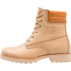 Botki damskie lity: Panama Jack TRAVELLING Botki sznurowane natural