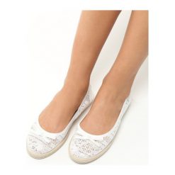 Tomsy damskie: Białe Espadryle Master Key