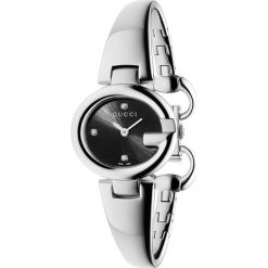 ZEGAREK GUCCI Guccissima YA134505. Czarne zegarki damskie marki GUCCI, ze stali. Za 2890,00 zł.