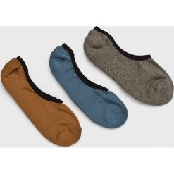Vans - Skarpety (3-pack). Niebieskie skarpetki męskie marki Vans, z elastanu. W wyprzedaży za 49,90 zł.
