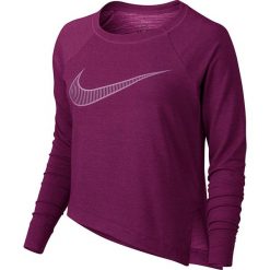 Topy sportowe damskie: bluza sportowa damska NIKE DRY TOP LONG SLEEVE / 833652-665 – NIKE DRY TOP LONG SLEEVE