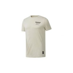 T-shirty z krótkim rękawem Reebok Sport Koszulka Graphic Series Training Supply. Białe koszulki męskie Reebok Sport, s, bez wzorów, bez kołnierzyka, z krótkim rękawem, krótkie. Za 99,95 zł.
