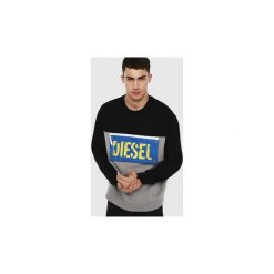 Bluzy Diesel 00SSJJ 0WATL BAYSEA. Czarne bluzy męskie Diesel, xl, bez wzorów, bez kołnierzyka, bez rękawów, bez kaptura. Za 382,93 zł.