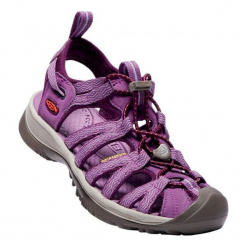 Keen Sandały Damskie Whisper W Grape Kiss/Grape Wine Us 8 (38,5 Eu). Pomarańczowe sandały damskie Keen, bez wzorów, sportowe, bez obcasa, bez zapięcia, trekkingowe. W wyprzedaży za 316,00 zł.