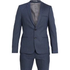 Viggo DRESDEN SUIT SLIM FIT Garnitur blue. Niebieskie garnitury Viggo, z elastanu. Za 759,00 zł.