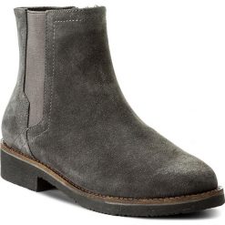 Botki CAPRICE - 9-25419-29 Dk Grey Suede 206. Szare botki damskie skórzane Caprice. W wyprzedaży za 209,00 zł.