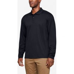 Under Armour Tactical Performance Polo Koszulka Czarny. Czarne podkoszulki męskie Under Armour, s, bez wzorów, z poliesteru, bez rękawów. Za 257,95 zł.