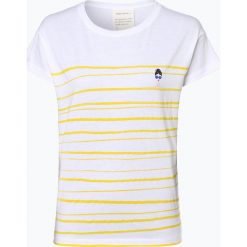 ARMEDANGELS - T-shirt damski – Nelaa Woman At The Sea, żółty. Żółte t-shirty damskie marki ARMEDANGELS, s, z nadrukiem, z dżerseju, bez kołnierzyka. Za 129,95 zł.