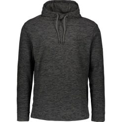 Bluza polarowa "Kalman" w kolorze antracytowym. Szare bluzy męskie xxl, z materiału, z kapturem. W wyprzedaży za 64,95 zł.