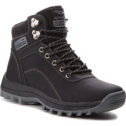 Trapery SPRANDI - BP40-242JZ-1 Black. Czarne buty zimowe damskie Sprandi, z materiału. Za 119,99 zł.